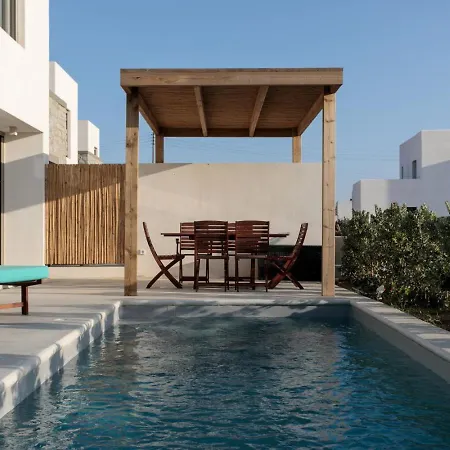 別荘 Summer Sense, New Private Retreat With Private Pool, Agia Anna, Naxos Agia Anna