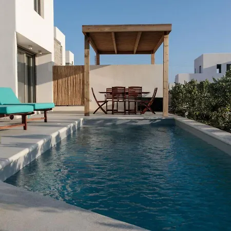 Summer Sense, New Private Retreat With Private Pool, Agia Anna, Naxos 別荘 Agia Anna