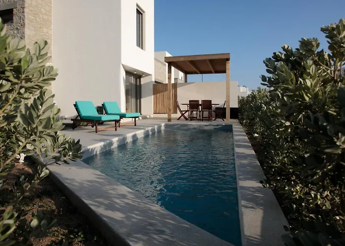 Summer Sense, New Private Retreat With Private Pool, Agia Anna, Naxos Ferienhaus *
