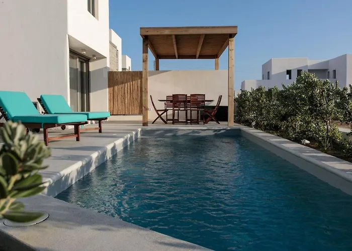 Summer Sense, New Private Retreat With Private Pool, Agia Anna, Naxos Ferienhaus Agia Anna (Mykonos)